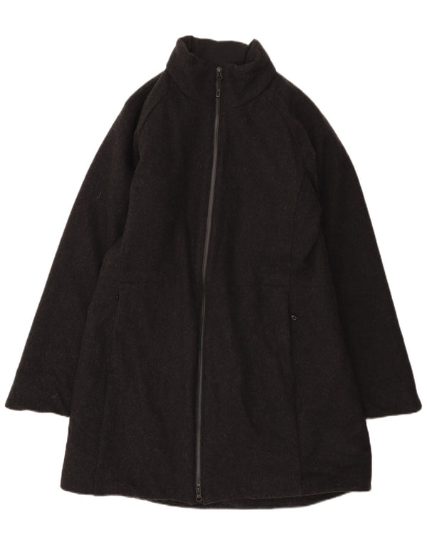 Женское пальто Patagonia UK 16, большое, серое, шерстяное