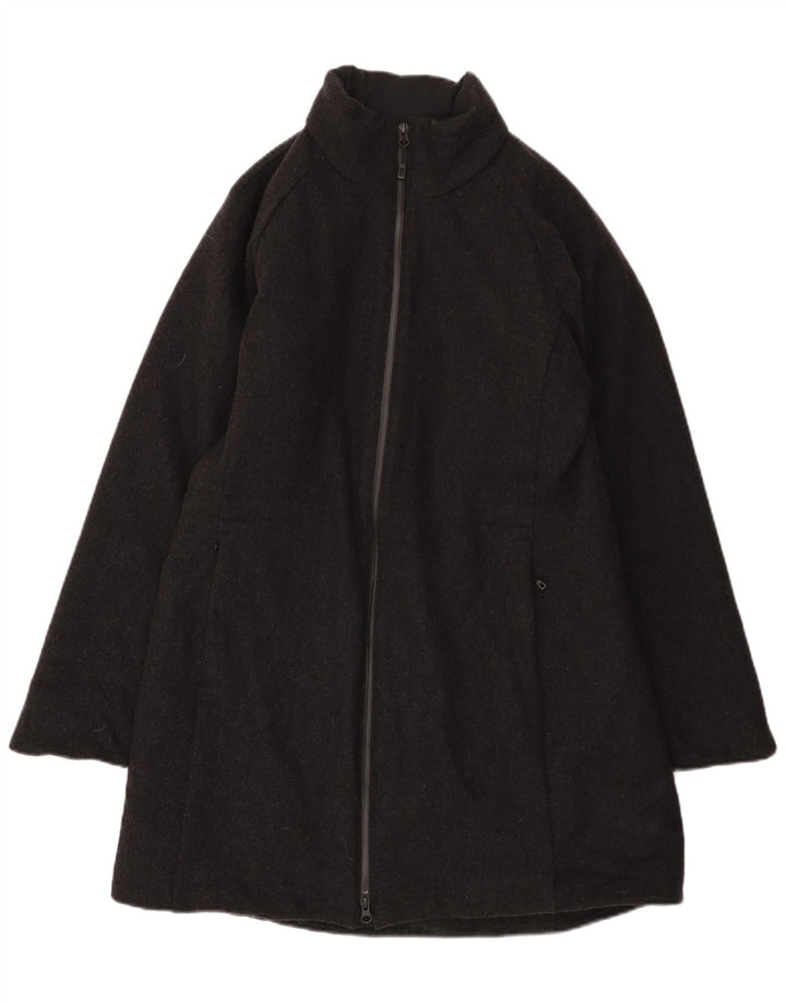 Женское пальто Patagonia UK 16, большое, серое, шерстяное