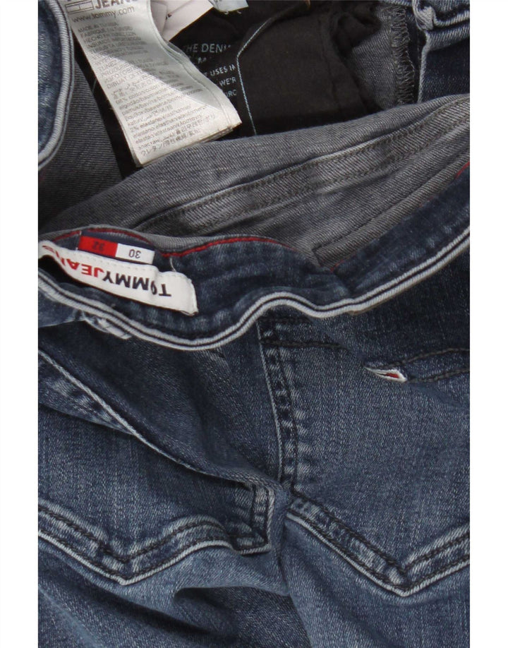 Женские узкие джинсы Tommy Hilfiger W30 L32 Синие, хлопок