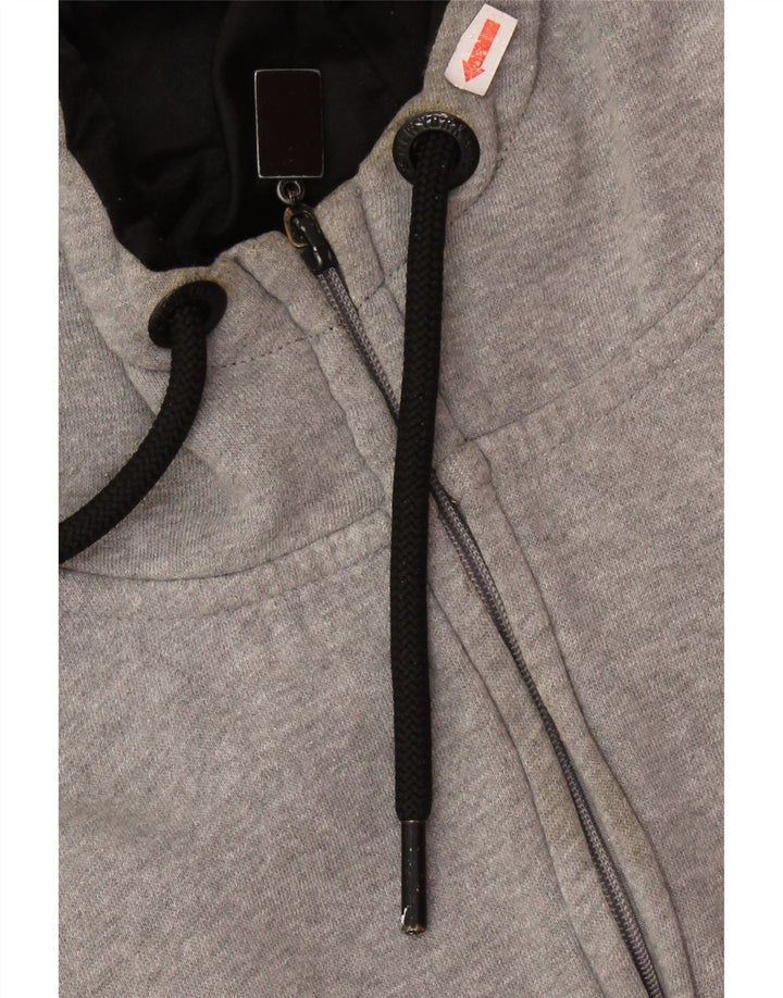 MAJESTIC Женский свитер с капюшоном на молнии New York Yankees UK 14, средний серый цвет