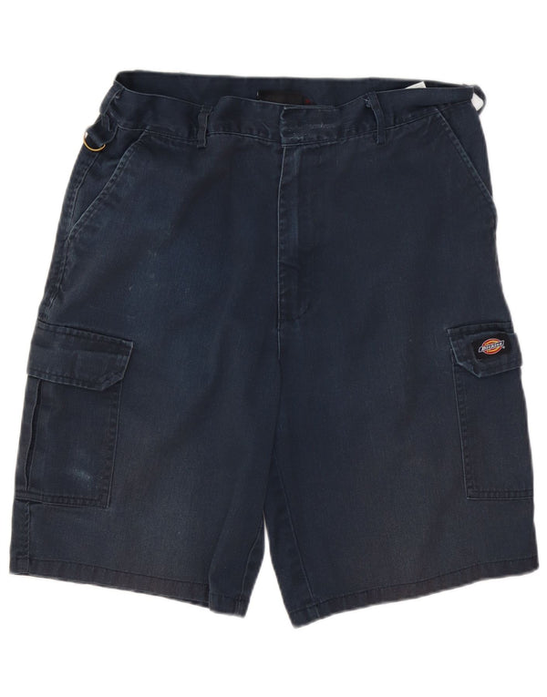 Мужские шорты-карго Dickies W34, большие темно-синие, полиэстер