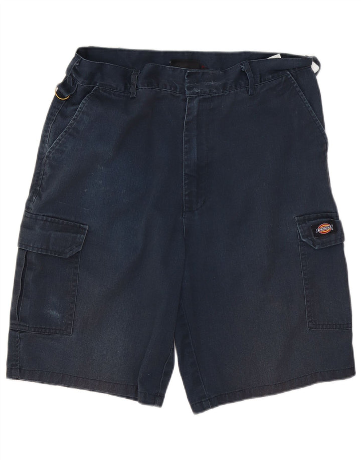 Мужские шорты-карго Dickies W34, большие темно-синие, полиэстер