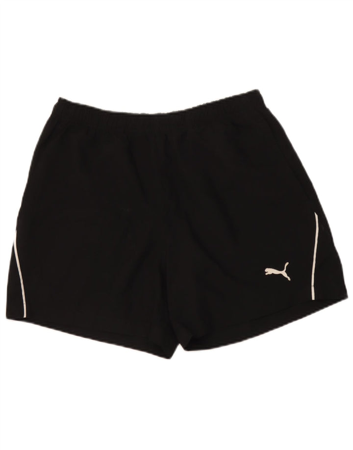 Мужские спортивные шорты Puma, средние черные