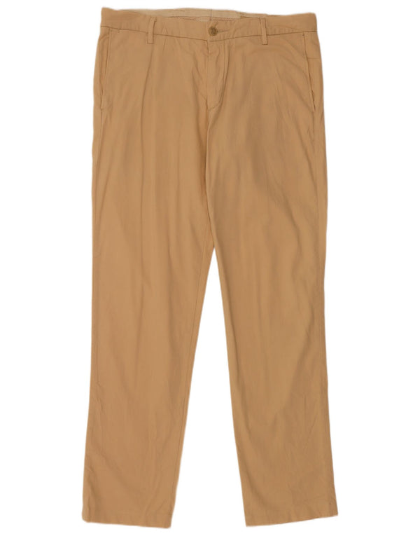 Мужские прямые брюки-чиносы Dockers W34 L34 бежевого цвета, хлопок