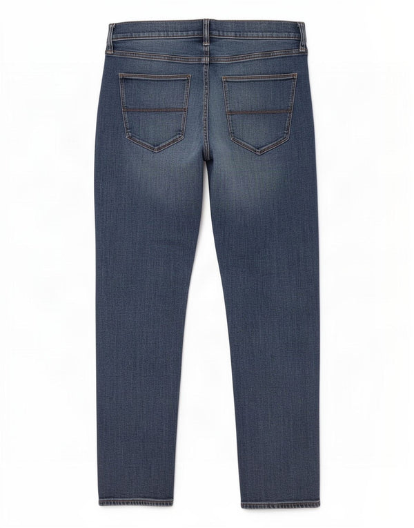 Мужские прямые джинсы Marks & Spencer W34 L31 синие, хлопок