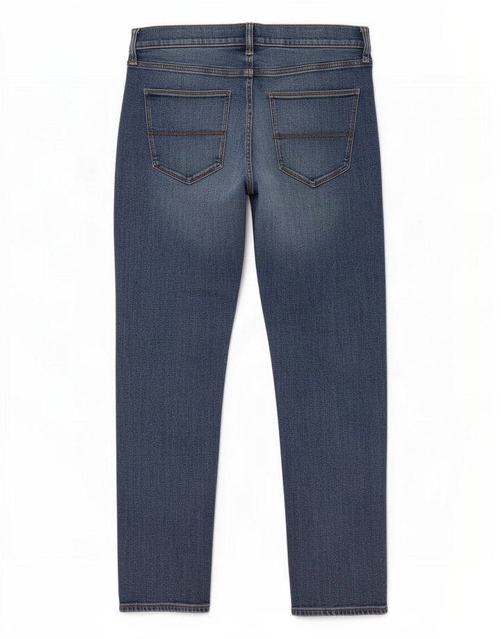 Мужские прямые джинсы Marks & Spencer W34 L31 синие, хлопок