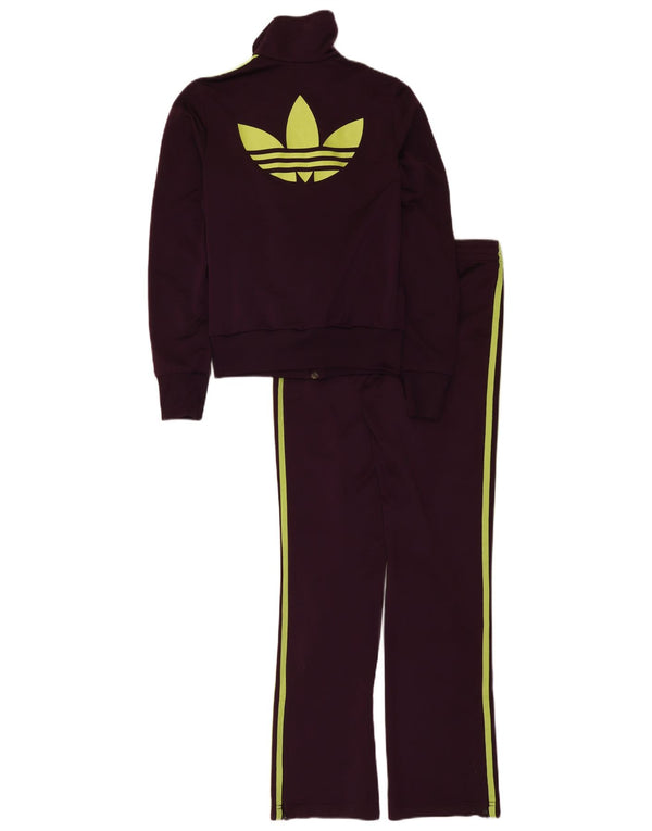 Женский спортивный костюм Adidas с рисунком EU 34 XS, фиолетовый полиэстер
