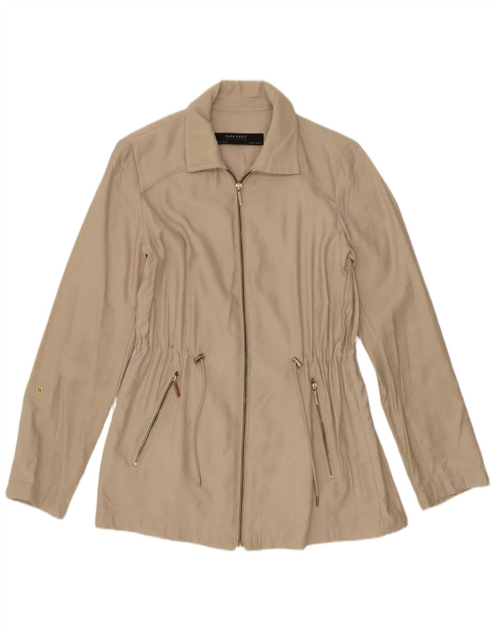 Женская куртка Zara UK 6 XS Бежевая