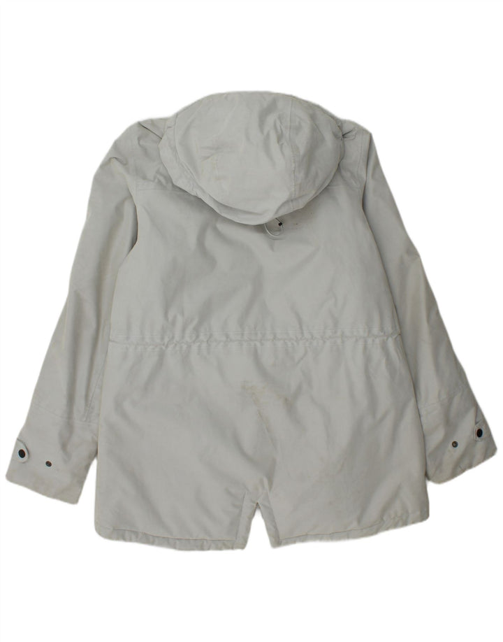 Мужская парка Helly Hansen с капюшоном UK 40, большая серая, полиамид