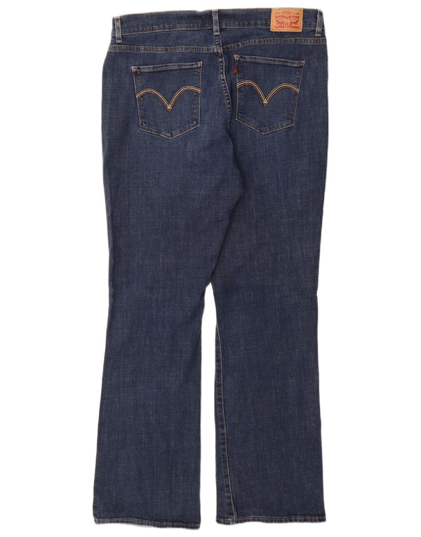 Женские джинсы Levi's классического кроя Bootcut США 14 XL W32 L32 Темно-синий хлопок