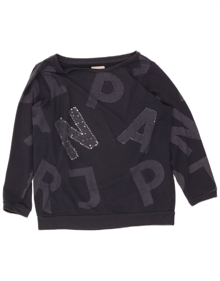 NAPAPIJRI Женский свитер с рисунком UK 14, большой темно-синий