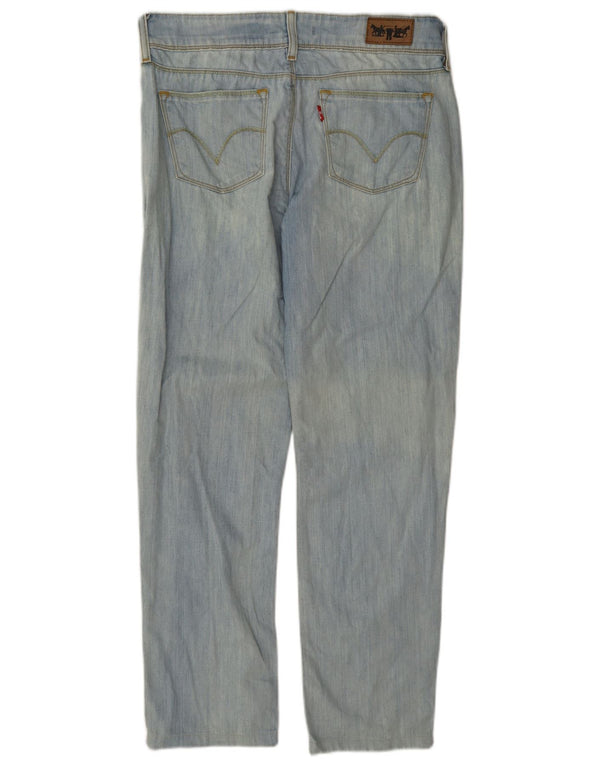 Женские прямые джинсы Levi's 570 W30 L28 синие, хлопок