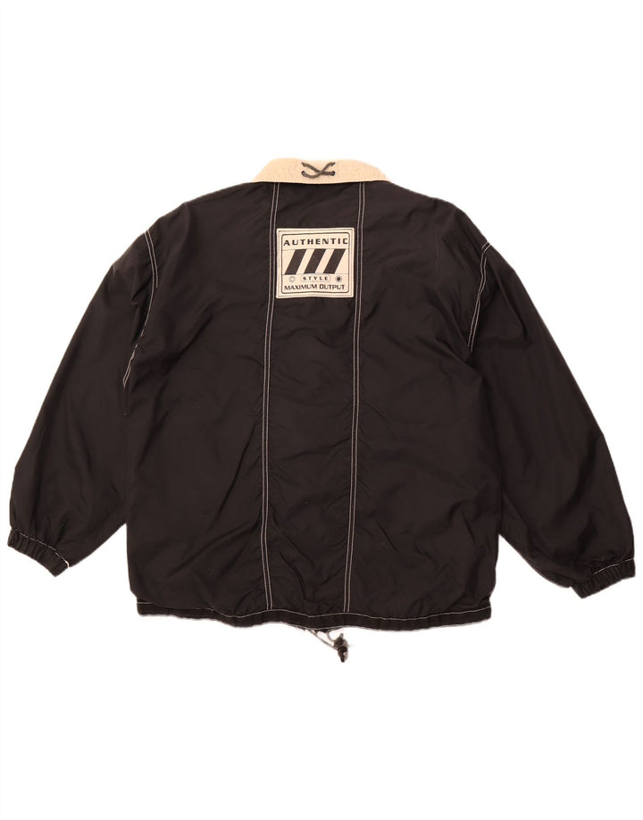 Мужская куртка свободного покроя AUTHENTIC UK 38, средний черный