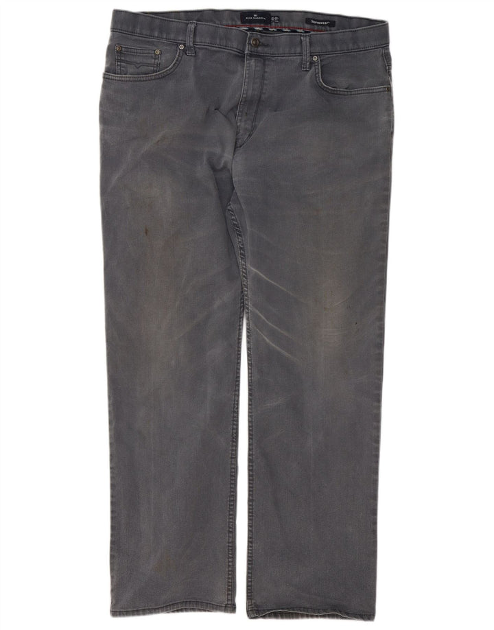 Мужские прямые джинсы Marks & Spencer Blue Harbour W38 L31 серые, хлопок