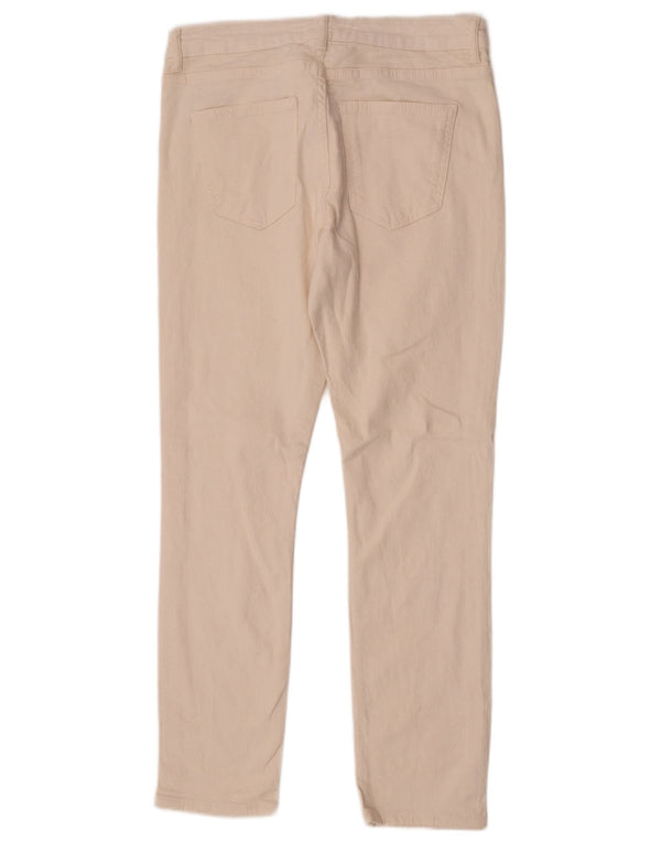 Женские узкие джинсы Zara EU 42, большие W32 L28, белый хлопок