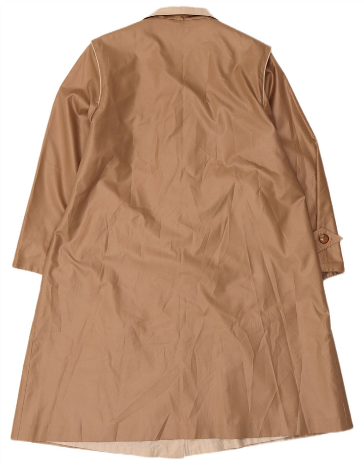 Женское пальто Claude Havrey UK 16, большое коричневое из полиэстера