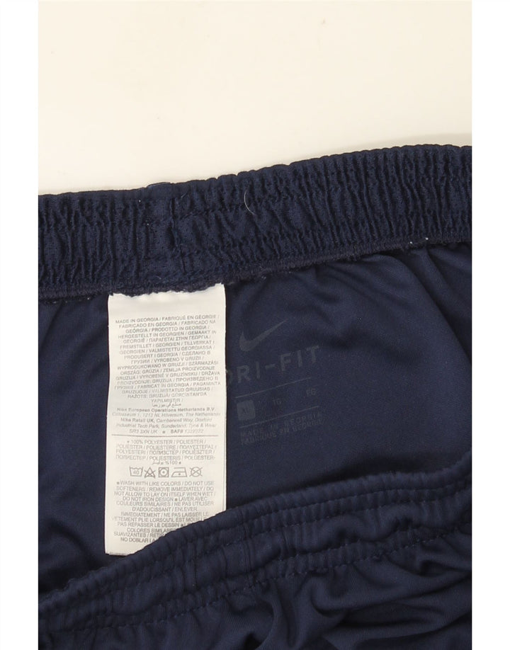 Мужские спортивные шорты Nike Dri Fit XL темно-синие из полиэстера