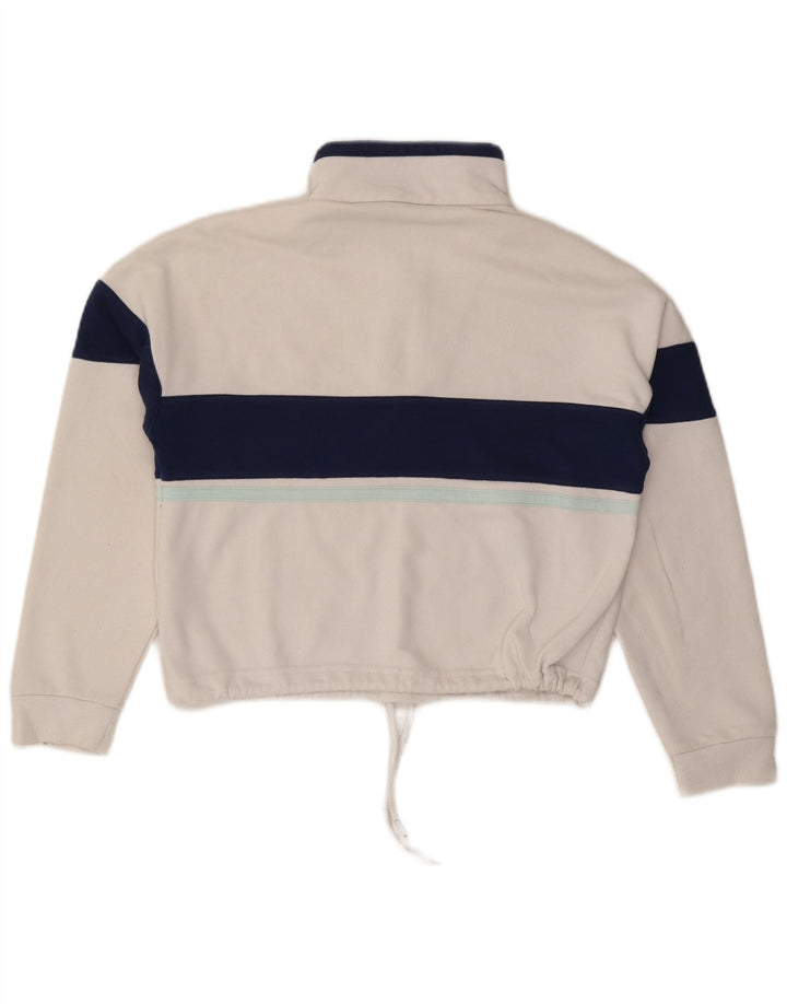 Женский укороченный свитшот оверсайз SERGIO TACCHINI UK 6 XS Белый