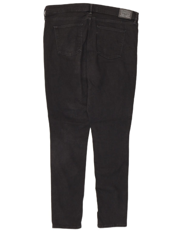 Женские джинсы скинни Levi's 311 W34 L32, черный хлопок