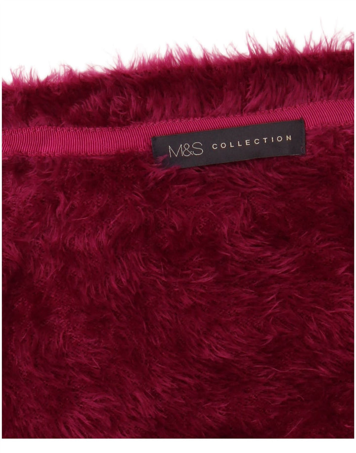 Женское болеро MARKS & SPENCER с рукавом 3/4, Великобритания 22, 3XL, бордовый