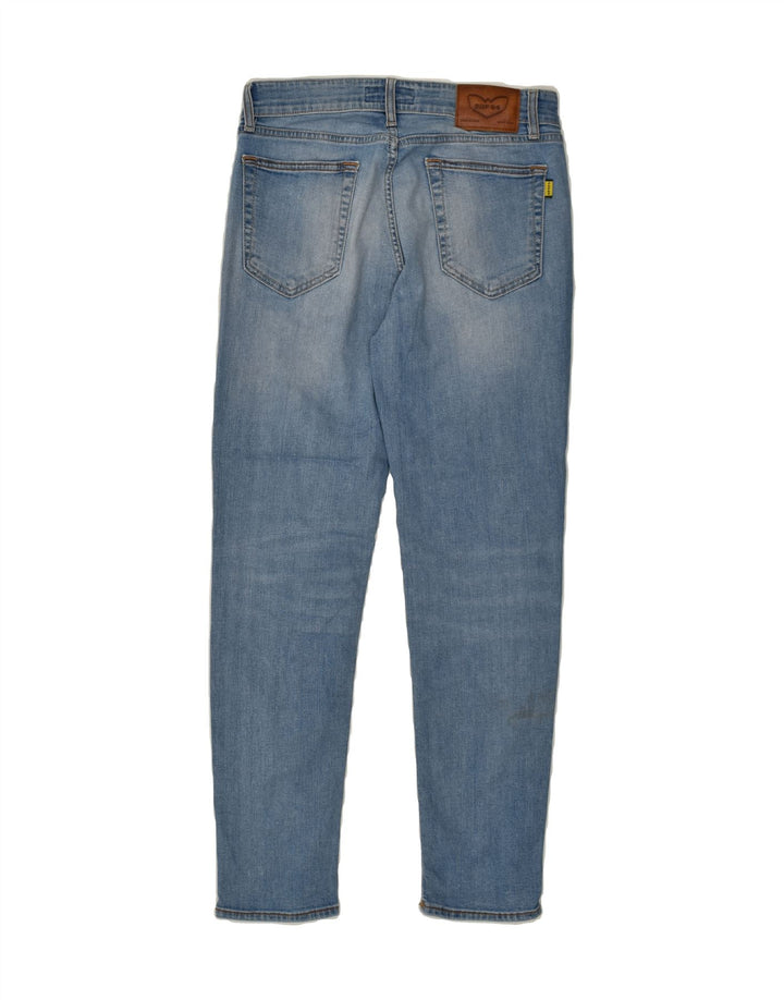 POP 84 Womens Skinny Jeans W33 L29  Blue Cotton | Vintage POP 84 | Thrift | Second-Hand POP 84 | Used Clothing | Messina Hembry 