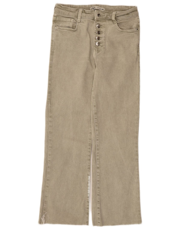 Женские прямые джинсы Zara EU 36 XS W26 L26, серый хлопок