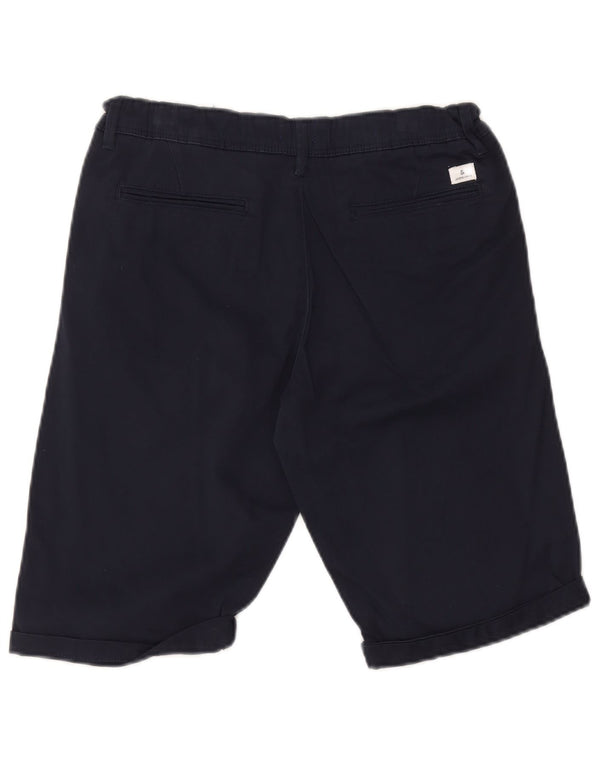 Шорты чинос Jack & Jones для мальчиков 15–16 лет W32, темно-синие, хлопковые