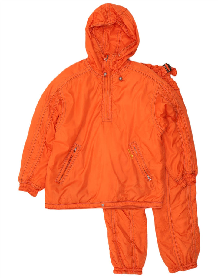 Мужской пуловер Ellesse с капюшоном, полный спортивный костюм UK 34 XS оранжевый зимний