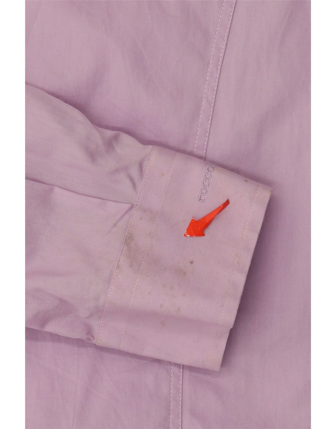 Мужская рубашка Roccobarocco XL фиолетового цвета из хлопка