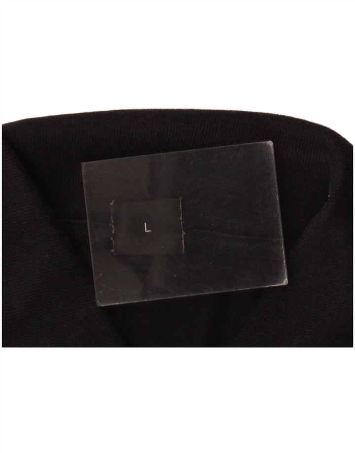 Мужская рубашка-поло Hugo Boss, темно-синяя, большая