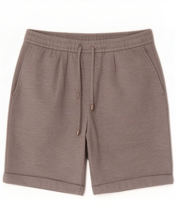 Мужские шорты чинос Zara Medium W31, серый полиэстер