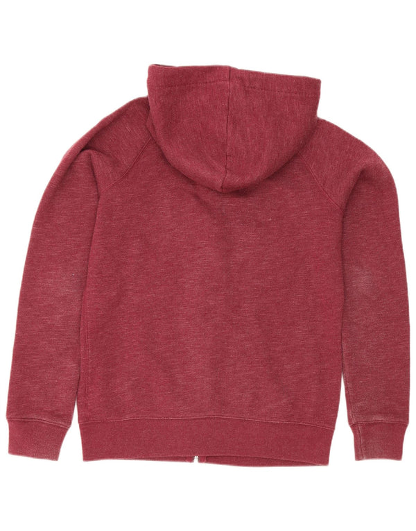 Женский свитер с капюшоном на молнии Jack Wills UK 10, маленький бордовый хлопок, хлопок
