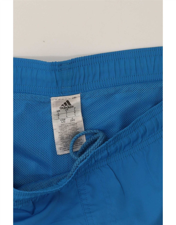 Мужские шорты для плавания Adidas, большие синие, полиэстер