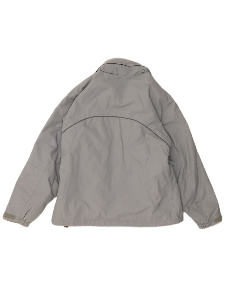 HELLY HANSEN Женская ветровка с капюшоном UK 14, средний синий нейлон