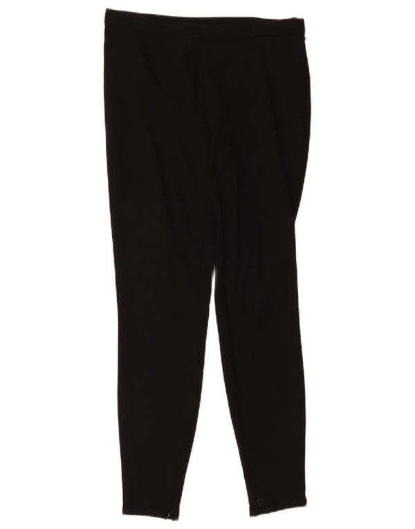 Massimo Dutti Женские узкие костюмные брюки EU 38 Small W28 L27 Черные вискозы