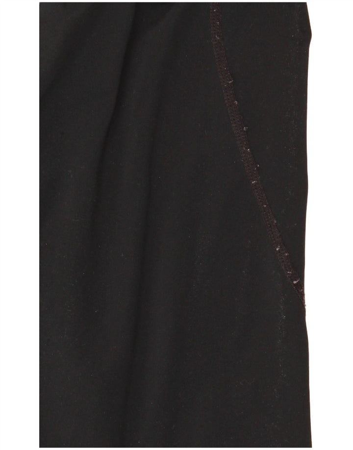 Женские леггинсы с рисунком Nike Dri Fit UK 14, средние, черные