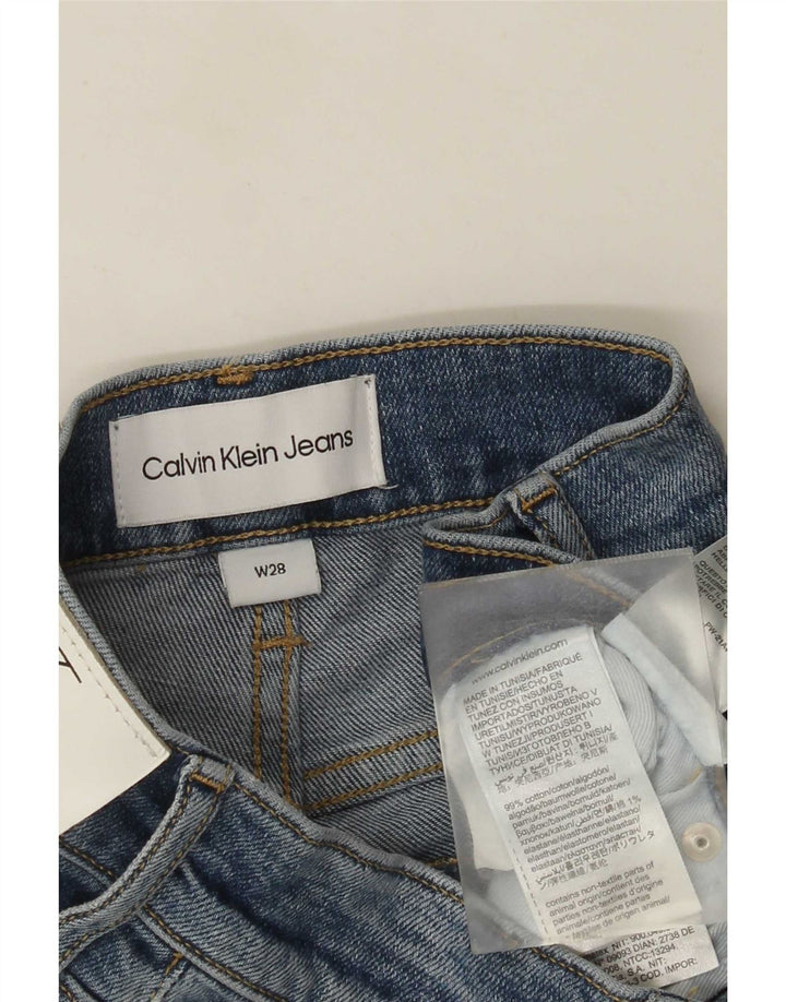 Мужские джинсовые шорты Calvin Klein W28, маленькие синие, хлопок