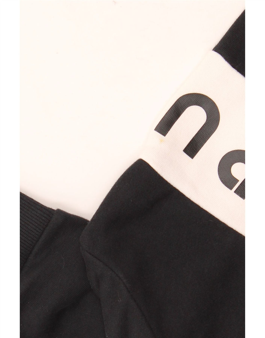 Укороченный джемпер с капюшоном и рисунком PUMA для девочек 11–12 лет, черный хлопок с цветными блоками