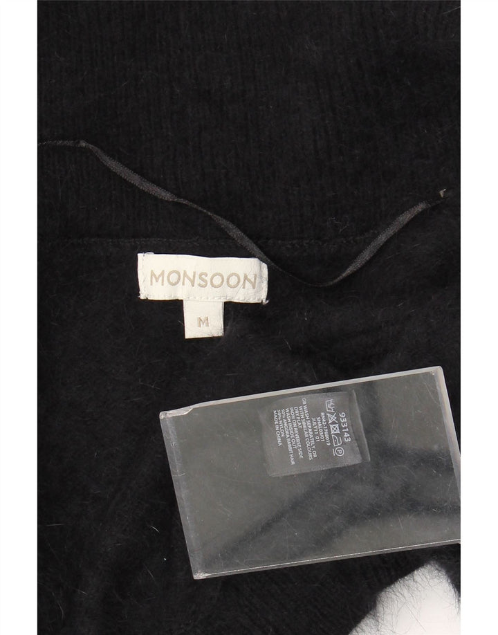 Женский кардиган-болеро с рукавом 3/4 MONSONON UK 12, средний черный