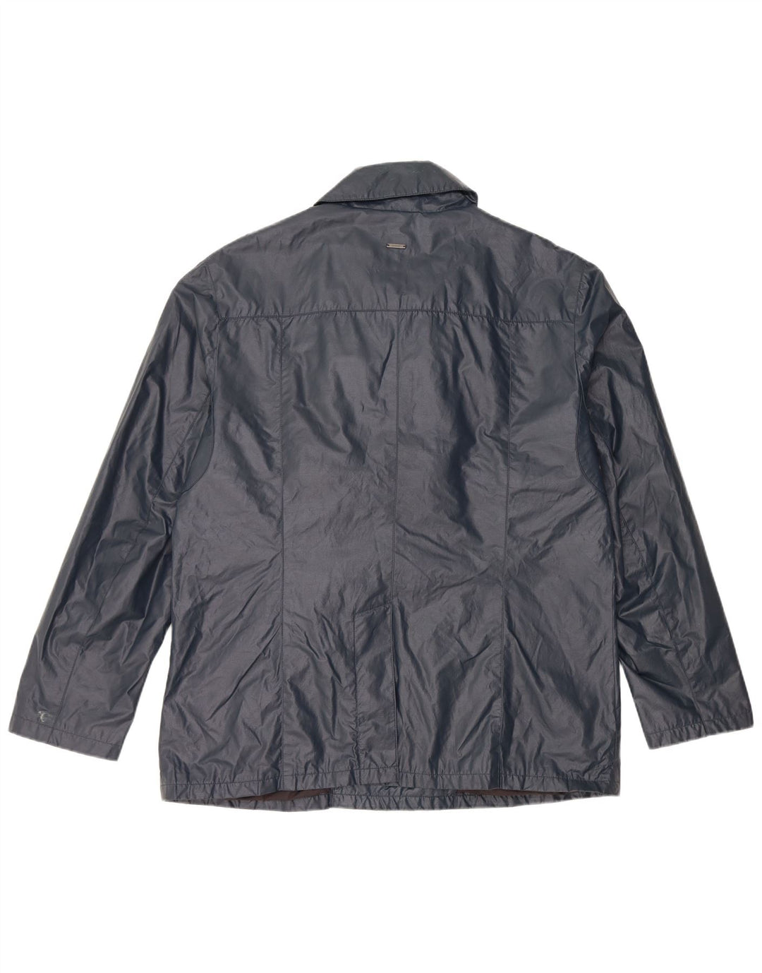 Мужская дождевик DKNY UK 42 XL, темно-синий, хлопок