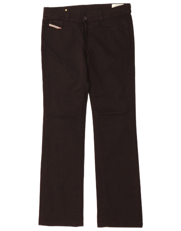 Женские прямые джинсы Diesel W29 L32, черный хлопок