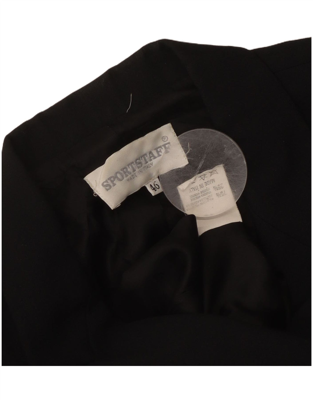 SPORTSTAFF Женский двубортный пиджак IT 46 Большой Черный