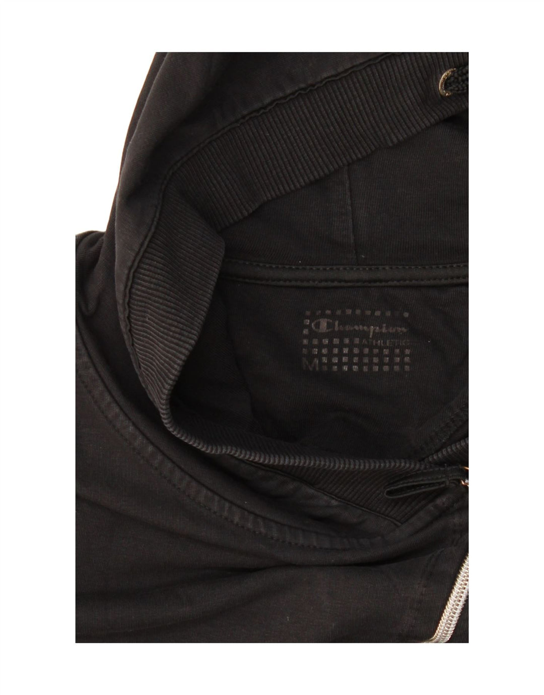 Женский свитер с капюшоном на молнии CHAMPION UK 12, средний черный