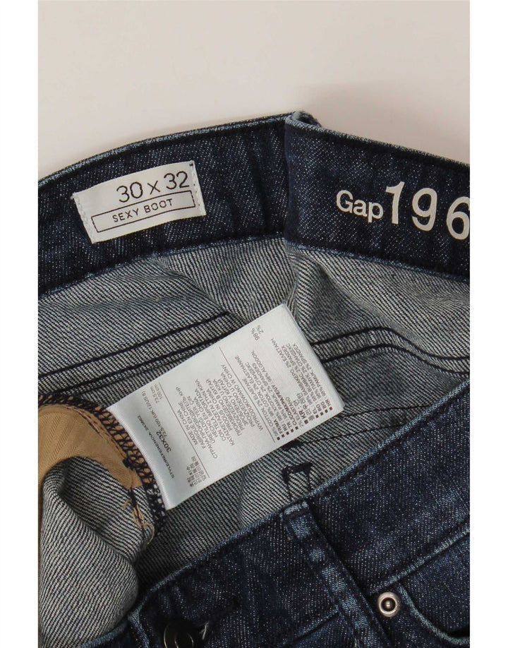 Женские джинсы Bootcut Gap W30 L32 синие, хлопок