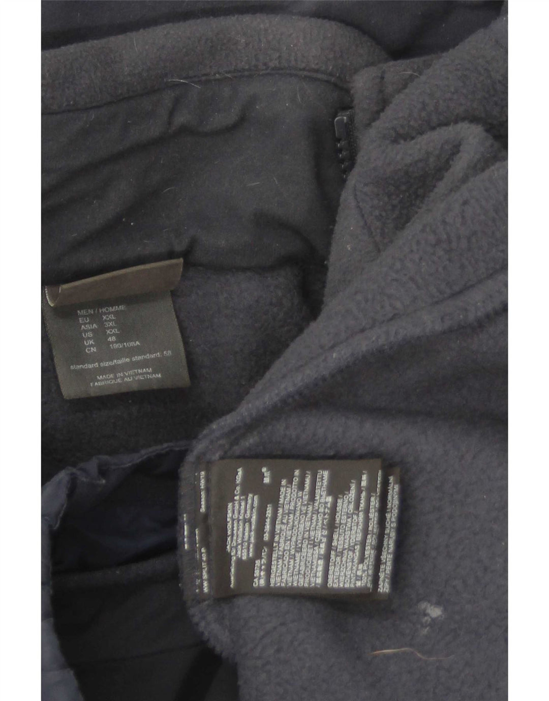 Мужская ветровка Jack Wolfskin UK 48 2XL Темно-синий полиэстер