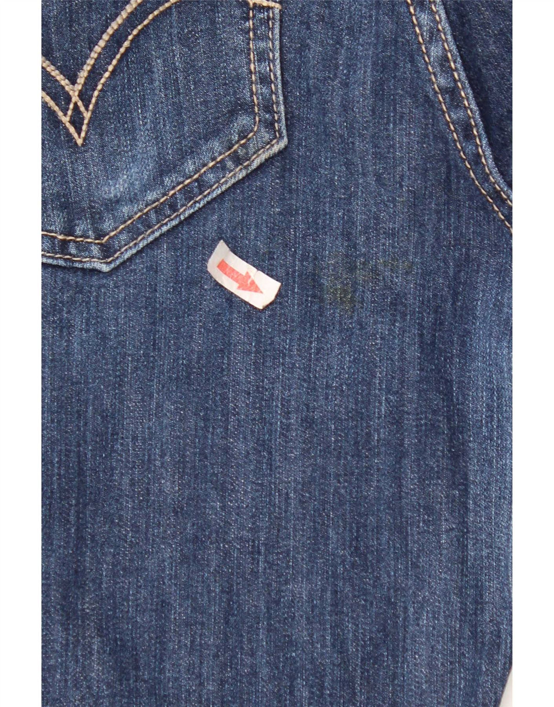 Женские прямые джинсы Levi's 524 W29 L32 синие, хлопок
