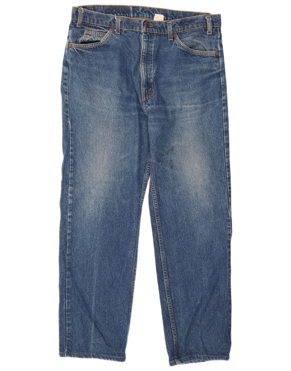 Мужские прямые джинсы Levi's 505 W38 L30 синие