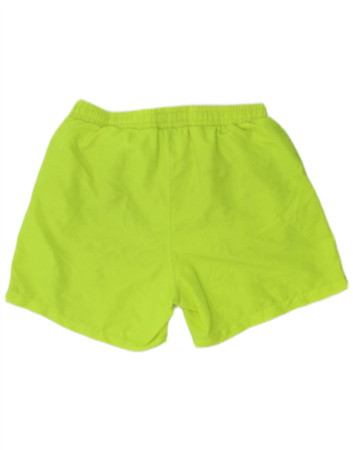 KAPPA Mens Graphic Sport Shorts Medium Green Polyester