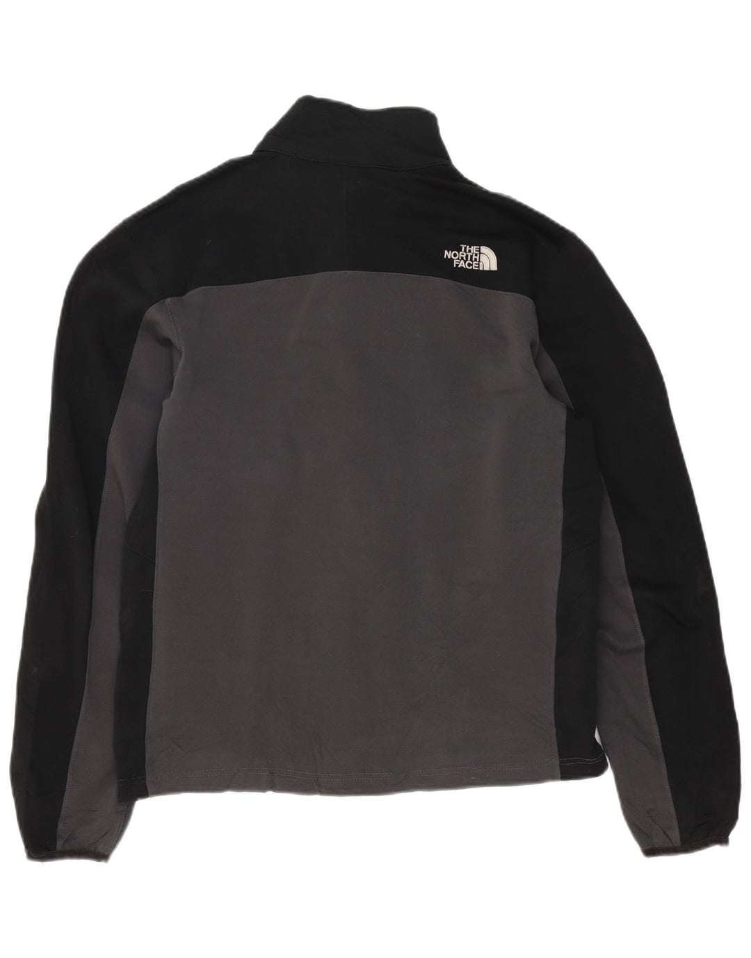 Мужской спортивный костюм THE NORTH FACE, верхняя куртка, средний серый полиэстер с цветными блоками