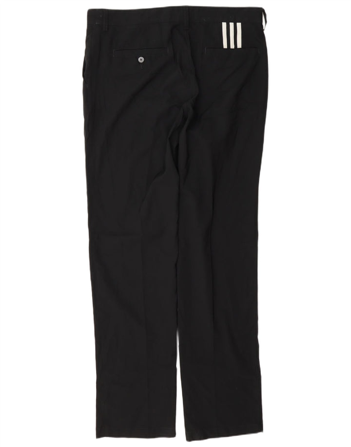 Мужские прямые брюки чинос Adidas Climalite W34 L34, черный полиэстер